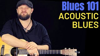 Blues101: Как играть акустический блюз. Ритм и соло.