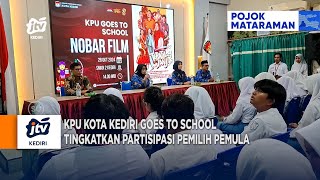 KEDIRI - KPU Kota Kediri Goes To School Tingkatkan Partisipasi Pemilih Pemula