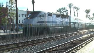 Railfanning Fullerton on 4-10-12 with lots of metrolink action