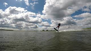 lake Svityaz, kitesurfing heavyweight - another good day