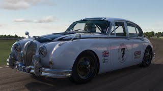 Assetto Corsa: 1959 Jaguar Mk. 2 at Castle Combe