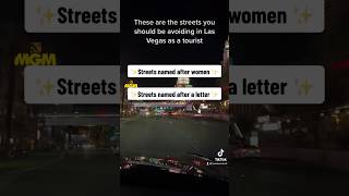 ‼️Tourists should AVOID these two kinds of Las Vegas Streets‼️#lasvegas #lasvegasstrip #vegasfacts