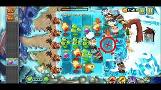 Plants VS Zombies 2 - Zombot Tuskmaster 10,000 BC - Frosbite Caves Day 30