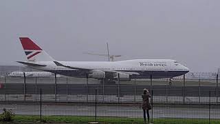 British Airways: Retiring last 9 of their 747s at Heathrow.