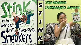 Stink and the World's Worst Super-Stinky Sneakers 'The Golden Clothespin Award' Audiobook