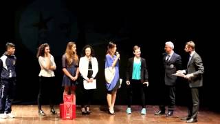 Premiazione categoria Giovani Donne 2015 agli Italian Sportrait Awards