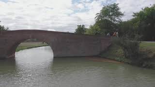 Canal du Midi Toulouse. pont de Deyme