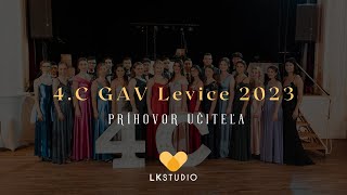 Príhovor na stužkovú : Príhovor triedneho učiteľa