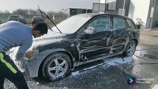 Mazda 3 Snow Foam Wash and Dry and  Microfiber Drying