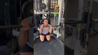 Push press on Smith machine