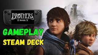 Brothers: A Tale of Two Sons -  REMAKE | O Inicio da gameplay no Steam Deck