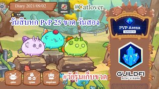 Axie Infinity Diary 2021/09/02 - วันที่สิบเจ็ด PvP 25 ขวด วันสอง