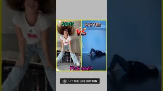 Sofie Dossi V.S Kaycee Rice - Viral Flexibility Reverse🔁Tiktok Challenge #shorts