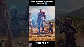 Iron Man in another world 😈 #marvel #ironman #thanos #mcu #avengers #fortnite #avenger #gaming