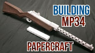 Building MP34 (German Sub Machine Gun)