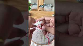 Easy embroidery flowers || Embroidery for beginners || Rose embroidery