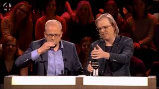 De Slimste Mens Seizoen 15 Aflevering 7 Compilatie met Jan Jaap en Sven De Leijer