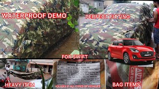 WATERPROOF SWIFT CAR 🚗 BODY COVER (RAIN COATING)