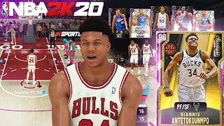 NBA2K20 Myteam Unstoppable God Squad always green