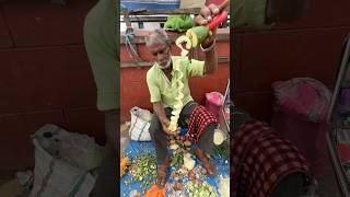 Amazing Vegetables Cutting Skills of Kolkata #shorts