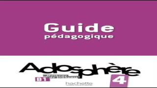 Adosphère 4   Guide pédagogique