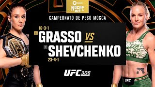 Noche UFC 306: Alexa Grasso vs Valentina Shevchenko Highlights