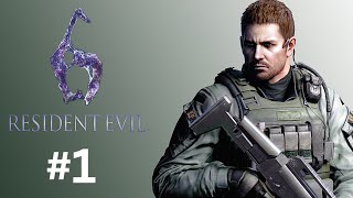 Resident Evil 6 : Chris PART #1 [ NO HOPE ]