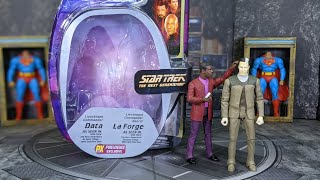 Diamond Select (Art Asylum) Star Trek TNG Lt Commander Data & Geordi La Forge Review