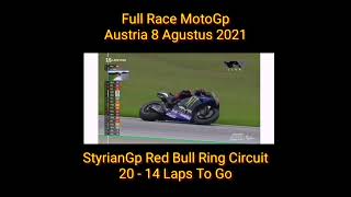 Full Race MotoGp Styria 2021 Laps 20 - 14 To Go #shorts