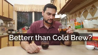 Making Japanese Iced Filter Coffee with a V60