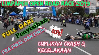 KUMPULAN Kecelakaan Road Race Bukittinggi 1 Desember 2019 | LIMPAPEH OPEN ROAD RACE 2019