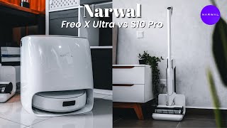 Narwal Freo X Ultra & S10 Pro: AIO Robot Vacuum vs. Handheld Wet & Dry Vacuum!