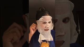 Try on a face mask with me !! #shorts