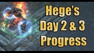 Path of Exile Ascendancy: Day 2 & 3 Hegelementalist Progress Perandus League