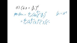 Finding the Term Independent of x in a Binomial Expansion | AS-Level Maths CCEA & UK Exam Boards