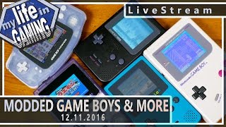 Modded Game Boys and More w/ Bob from @RetroRGB :: LIVE STREAM