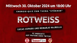 FC Energie Cottbus | ROTWEISS #28 - Quiz zum Thema "Stürmer"