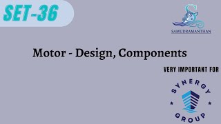 Motor - Design, Components (Set 36) #marine_mcq  @_samudramanthan_  ​