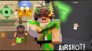 CRAZY MM2 GAMEPLAY WITH THE BRAND NEW WATERGUN 🔫 || ROBLOX MURDER MYSTERY TWO