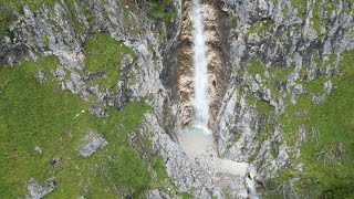 Trek alle Tre Cascate di Canazei in Val di Fassa, Val Salei,Val di Mortic, Val Lasties