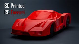 3D Printed Ferrari Enzo RC Car