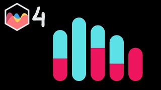 How To Create Pill Shaped Chart With Single Values In Chart JS 4