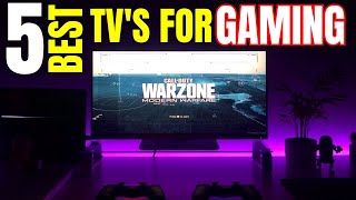 Top 5 Gaming TVs for the best Experience!