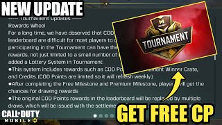 *NEW* Codm Get Free CP From Tournament Mode | Season 7 Heatwave