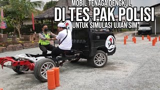 UJIAN SIM PAKEK MOBIL GOWES