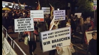 Pforzheim Demo am 07.11.2022