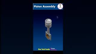 Piston Assembly #engine