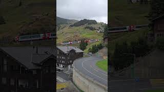 Glacier Express in Andermatt #short #shorts #youtubeshorts