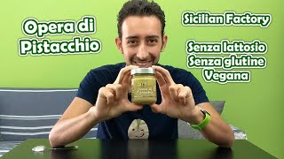 Crema al Pistacchio Sicilian Factory - SENZA LATTOSIO - SENZA GLUTINE - VEGANA