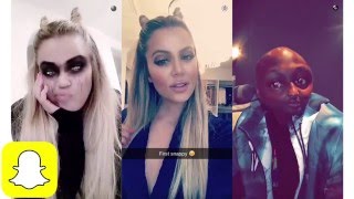 Khloé Kardashian's FIRST SNAPCHAT STORY | Kylie Snaps